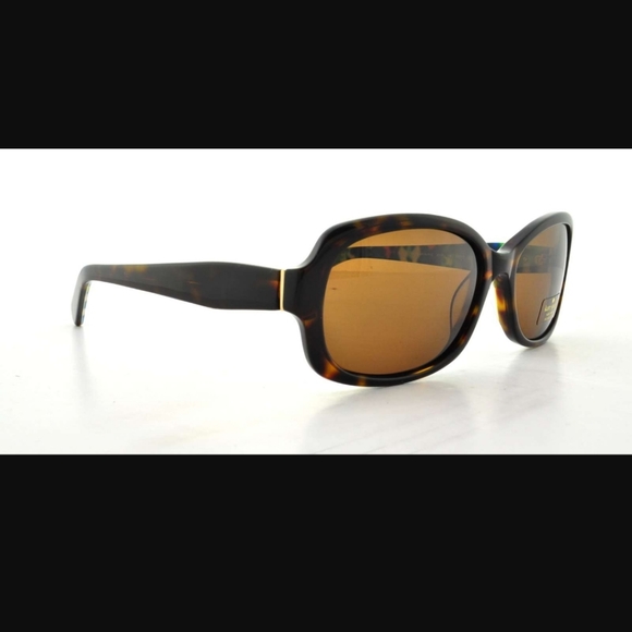 Kate Spade New York Polarized Sunglasses DARYA/PIS TORTOISE FLORAL. - Picture 2 of 16